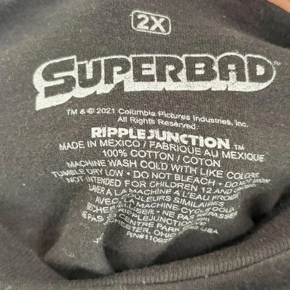 Ripple Junction x Superbad McLovin Driver's License Tee Shirt Men's Size 2X - Picture 5 of 5